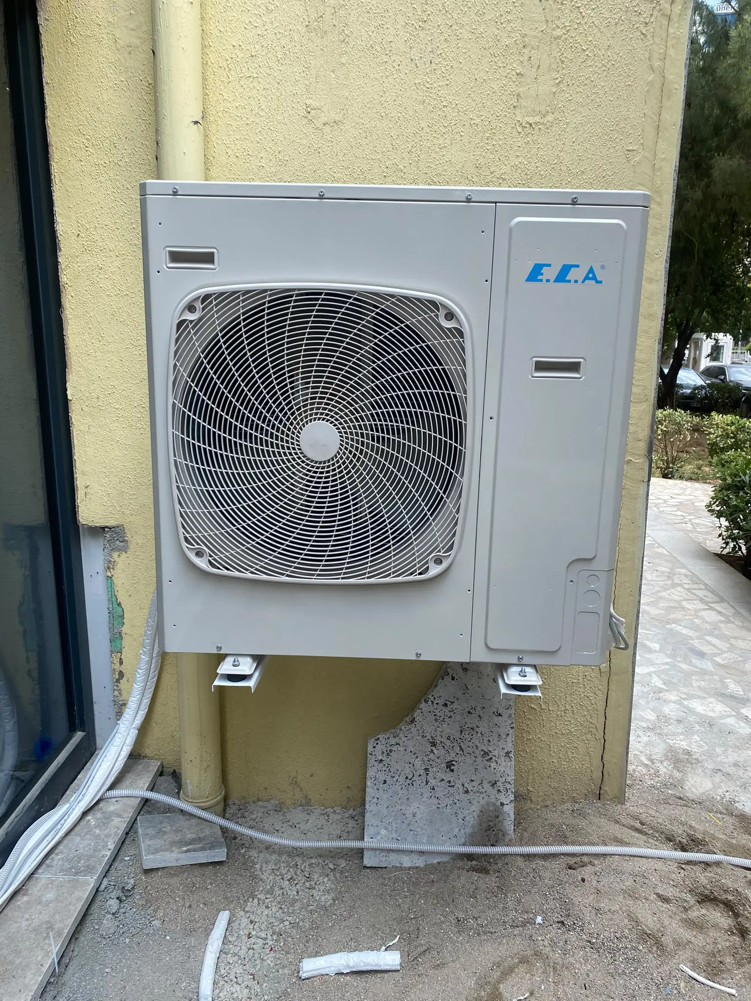 Yüksek Kapasiteli Dış Ünite Montajı